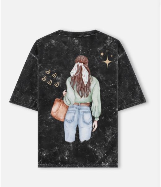Chase Your Dream – Oversized Graphic T-Shirt
