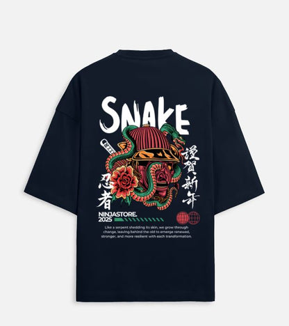 “Snake” Oversized Tee – Limited Edition