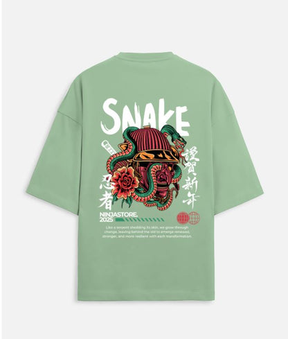 “Snake” Oversized Tee – Limited Edition