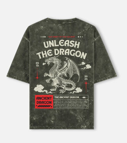 Unleash the Dragon Oversized Graphic Tee
