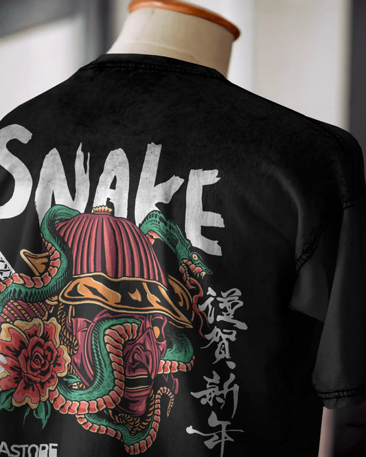 “Snake” Oversized Tee – Limited Edition