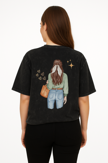 Chase Your Dream – Oversized Graphic T-Shirt