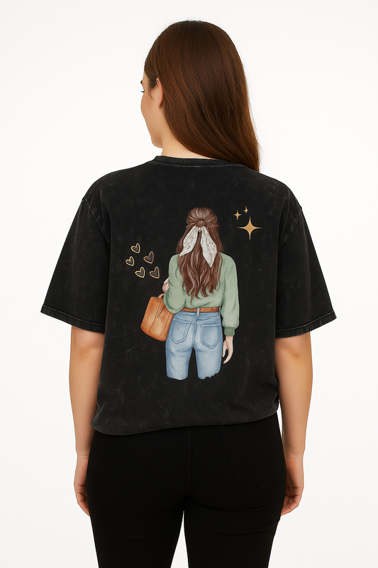 Chase Your Dream – Oversized Graphic T-Shirt